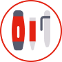 Icône de stylos