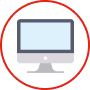 Icône de fournitures informatiques