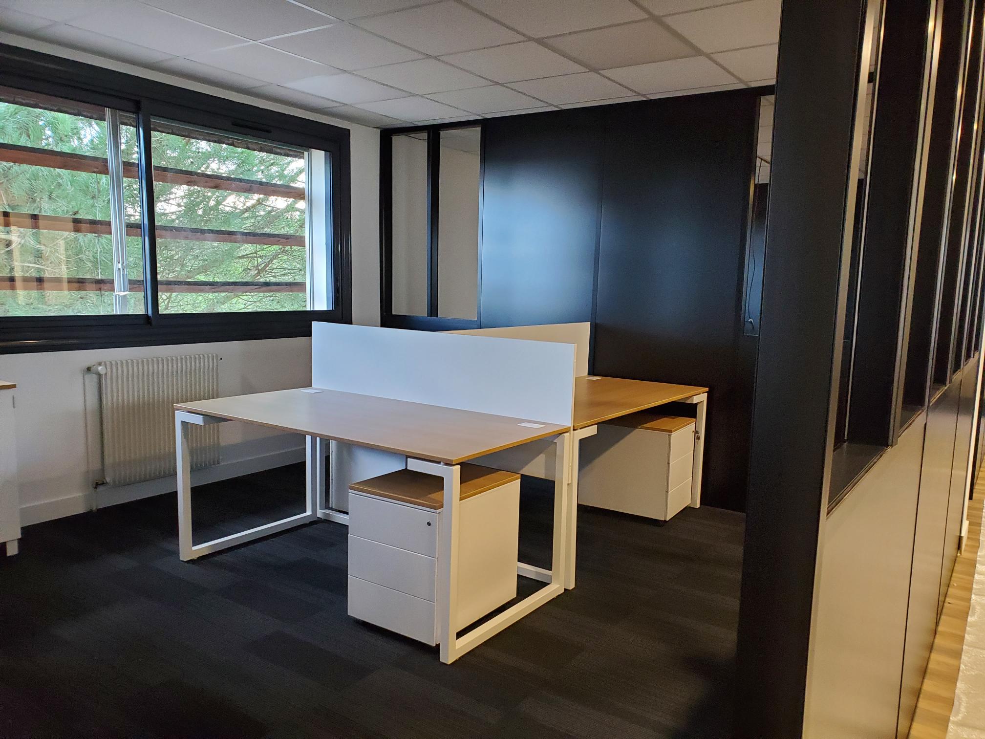 Agencement bureau chez Bac Audit Conseil à Châteaubriant